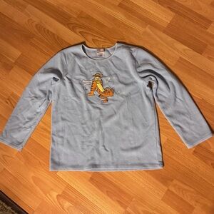 Disney Tigger Winter Scarf Fleece Sweatshirt
